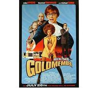 Poster Del Film Originale Di Austin Powers Goldmember (Doppio Lato)