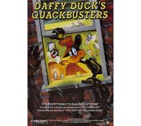 Poster Del Film Originale Di Daffy Duck Quackbusters