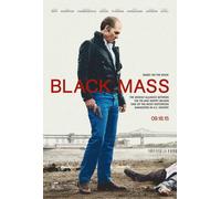 Poster Del Film Originale Doppia Faccia Di Black Mass Con Johnny Depp Gangster