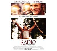 Poster Del Film Originale Radio (Doppio Lato) (2003)