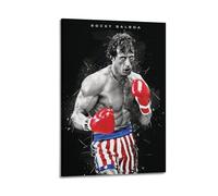 Poster del film Rocky Balboa, decorazione artistica da parete per interni, stampa per interni, per bar, ristoranti, soggiorno, 50 x 75 cm, con cornice