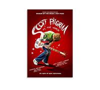 Poster del film Scott Pilgrim Vs The World, decorazione per la casa, decorazione da parete, su tela, per camera da letto, 20 x 30 cm