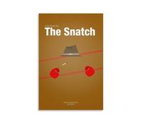 Poster del film Snatch - British Crime Comedy Full of Twists, Grit, and Hilarous Characters, 1 poster artistico da parete con stampa artistica su tela, decorazione artistica da parete, 40 x 60 cm