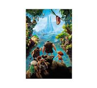 Poster del film The Croods, stampa artistica da parete per soggiorno, camera da letto, 30 x 45 cm