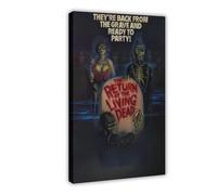 Poster del film The Return of The Living Dead su tela, decorazione artistica da parete per soggiorno e camera da letto, 50 x 75 cm