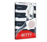 Poster del film The Secret Life of Walter Mitty, 6 poster su tela, decorazione per camera da letto, ufficio, stanza, regalo, 60 x 90 cm
