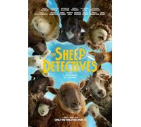 Poster del film The Sheep Detectives 2026 per ragazzi e ragazze, decorazione artistica da parete, poster regalo, 40 x 61 cm, senza cornice
