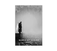 Poster del film Wings Of Desire su tela, decorazione artistica da parete per soggiorno e camera da letto, 20 x 30 cm