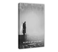 Poster del film Wings Of Desire su tela, decorazione artistica da parete per soggiorno e camera da letto, 40 x 60 cm