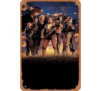 Poster del film Young Guns II 1990, in metallo, stile retrò, decorazione da parete per casa, strada, cancello, bar, ristoranti, caffetterie, pub, idea regalo, 30,5 x 20,3 cm