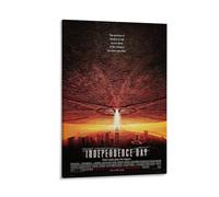 Poster del Giorno dell'Indipendenza Stampa artistica da parete con immagine di film Sci-Fi Invasion Alien Invasion Opera d'arte Urbano Skyline Film Memorabilia Decorazione per la casa Regalo unico per