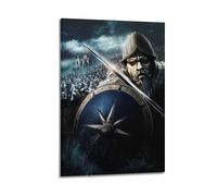 Poster del Principe Caspian dalle Cronache di Narnia, 2 poster decorativi da parete su tela e stampa artistica moderna per la camera da letto o per la famiglia (50 x 75 cm)