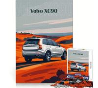 Poster del SUV Volvo XC, puzzle da 1000 pezzi per adolescenti, allenamento della memoria, fuga rilassante, taglio perfetto, regalo invernale (38x52cm)