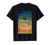 Poster del Turismo Rhodesian There's A Lot More Down Under Maglietta