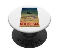 Poster del turismo Rhodesian There's A Lot More Down Under PopSockets PopGrip Adesivo