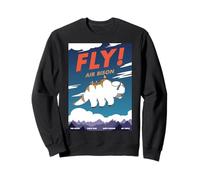Poster della Compagnia Aerea Fly! Air Bison Felpa