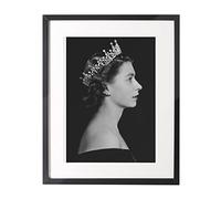 Poster della regina Elisabetta II, poster commemorativo della regina, souvenir ricordo da commemorare
