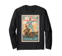 Poster dell'Esercito territoriale del 1938 per l'Inghilterra e la libertà Maglia a Manica