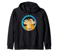 Poster di Alphonse Mucha Sarah Bernhardt Felpa con Cappuccio