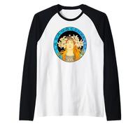 Poster di Alphonse Mucha Sarah Bernhardt Maglia con Maniche Raglan