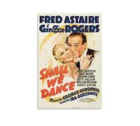 Poster di American Dance Films Shall We Dance - Stampa artistica su tela, decorazione per la casa, camera da letto, decorazione moderna, 30 x 45 cm