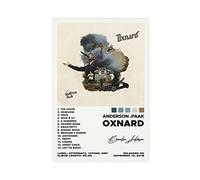 Poster di Anderson Paak Oxnard con copertina per album su tela, decorazione artistica da parete, quadri, per soggiorno, camera da letto, decorazione senza cornice, 20 x 30 cm