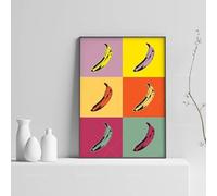 Poster Di Andy Warhol Banane, Dipinti Pop Art, Stampe Su Tela Vintage, Decorazioni Per La Casa Alla Moda, 50X70 Cm Senza Cornice