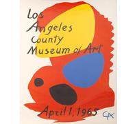 Poster di apertura LACMA Los Angeles County Museum of Art -...