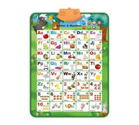 Poster di apprendimento con riconoscimento vocale, materiali sospesi in alfabeto inglese | Strumenti di educazione del vocabolario per i giovani che possono essere utilizzati per la pratica d