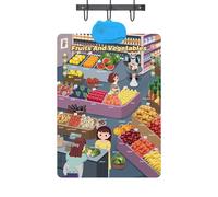 Poster di apprendimento dell'alfabeto per - Giocattolo educativo dell'alfabeto, Assistenza all'apprendimento interattivo, Formazione linguistica precoce | Poster di apprendimento prescolare per,