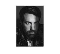 Poster di Ben Affleck con primi piani di volti di celebrità, stampa artistica da parete, stampa artistica da appendere, idea regalo, decorazione per la casa, opere d'arte, 40 x 60 cm