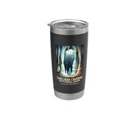Poster di Carlsbad Caverns National Park Underground Wonder Bat Bicchiere termico in acciaio inox doppia parete