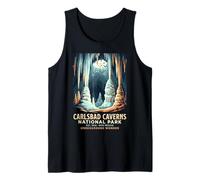 Poster di Carlsbad Caverns National Park Underground Wonder Bat Canotta