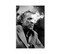 Poster di Charles Bukowski, 1 poster su tela, decorazione artistica da parete per soggiorno, camera da letto, decorazione senza cornice, 40 x 60 cm