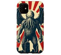 Poster di Cthulhu Tokyo, stile vintage eldritch cosmico horror Custodia per iPhone 11