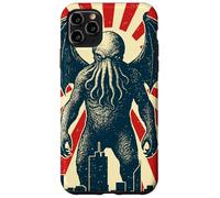 Poster di Cthulhu Tokyo, stile vintage eldritch cosmico horror Custodia per iPhone 11 Pro Max
