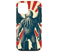 Poster di Cthulhu Tokyo, stile vintage eldritch cosmico horror Custodia per iPhone 12/12 Pro