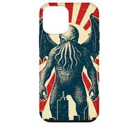 Poster di Cthulhu Tokyo, stile vintage eldritch cosmico horror Custodia per iPhone 12 mini
