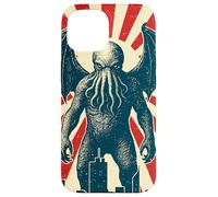 Poster di Cthulhu Tokyo, stile vintage eldritch cosmico horror Custodia per iPhone 15