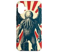 Poster di Cthulhu Tokyo, stile vintage eldritch cosmico horror Custodia per iPhone 16 Plus