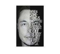 Poster di Elon Musk Celebrity Office Poster (6)50 x 75 cm)Opere D'arte Stampa Poster Poster