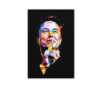 Poster di Elon Musk Celebrity Office Poster (9) 30 x 45 cm (30 x 45 cm) Poster Stampa artistica da parete Photo Paint Pos