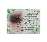 Poster di farfalle con occhi nascondo le mie lacrime quando dico il tuo nome, ma il dolore nel mio cuore Retro Targa in metallo Poster in metallo Targa vintage Targa caffè Bar Home Decorazioni per est