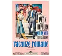 Poster Di Film Classici Retrò Di Vacanze Romane Dipinto Su Tela Quadro Da Parete Decorazione Per La Casa 50 * 70 Senza Cornice