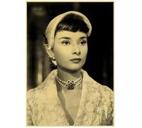 Poster Di Film Classici Retrò Di Vacanze Romane Dipinto Su Tela Quadro Da Parete Decorazione Per La Casa 50 * 70 Senza Cornice