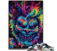 Poster di film horror, puzzle da 1000 pezzi per adulti e ragazzi, impegnativo da completare ma divertente e umoristico gioco educativo per il compleanno (38x26cm)