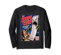 Poster di Film Horror Scope Creep Anni '50 Programmatore di codifica Divertente Maglia a Manica