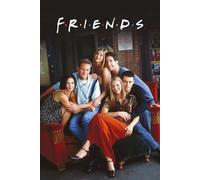 Poster Di Friends 61X91,5 Cm | 24X36 Pollici Central Perk Nuovo Grande Serie TV