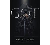 Poster Di Game Of Thrones 61x91,5 Cm | 24x36 Pollici Jon Snow Per Il Trono Film