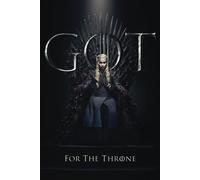 Poster Di Game Of Thrones Daenerys Per Il Trono 61x91,5 Cm | 24x36 Pollici Nuovo